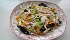 高瓜炒肉丝的家常做法